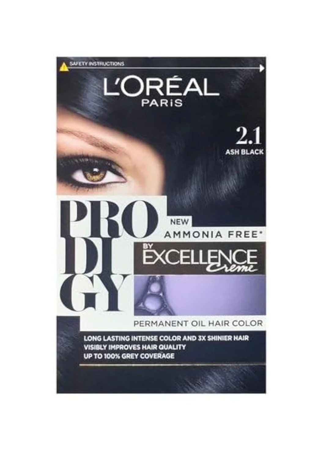 Loreal Paris Prodigy 2.1 Ash Black