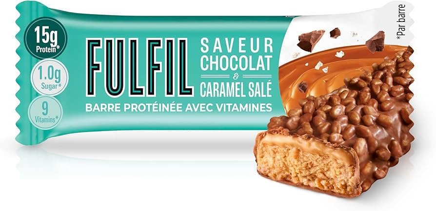 Fulfil Vitamin & Protein Bar Chocolate Salted Caramel 55g