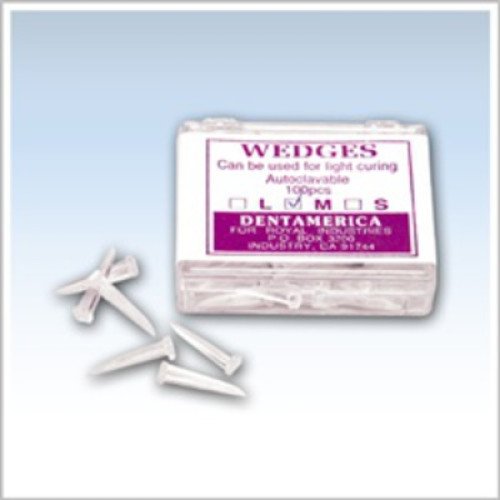 Clear Plastic Wedges Medium