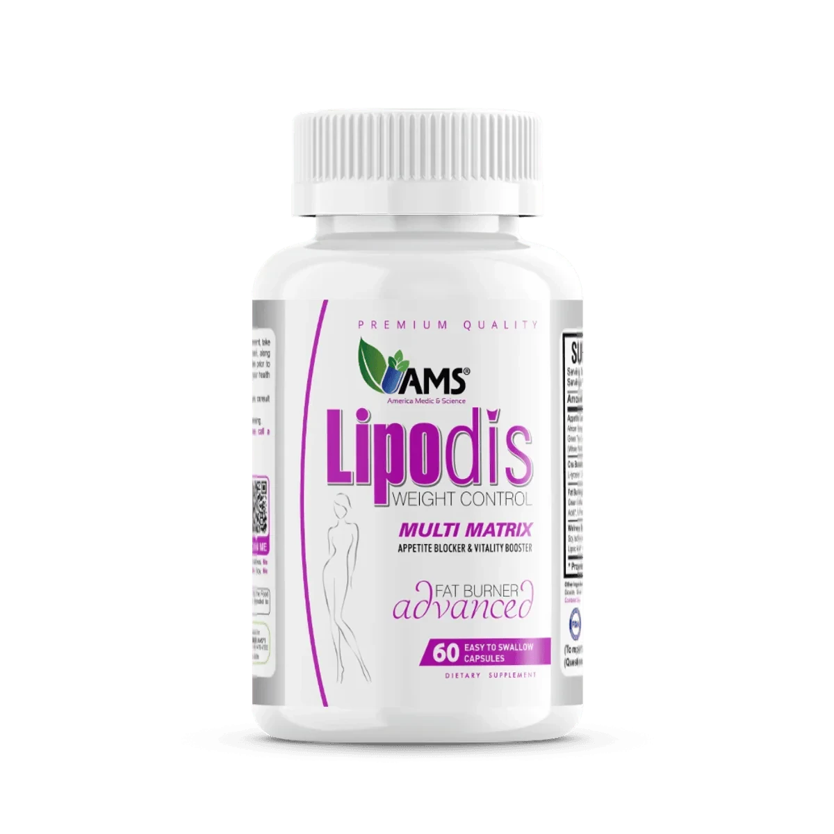 AMS Lipodis Weight Control 60 Capsules