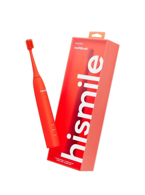 Hismile Electric Toothbrush Bright Red