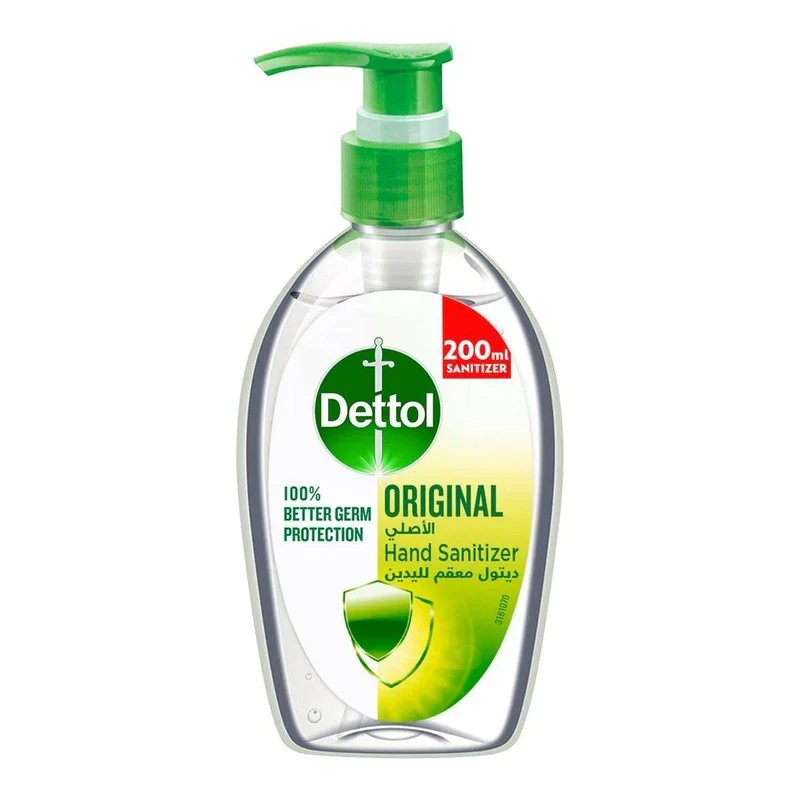 Dettol Antibacterial Hand Sanitizer Gel Original 200ml