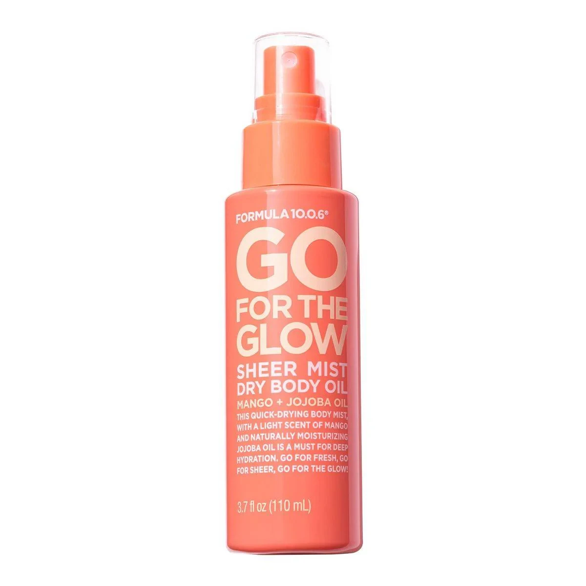 Formula 10.0.6 Go for the Glow Sheer Mist Dry Body Oil 110ml