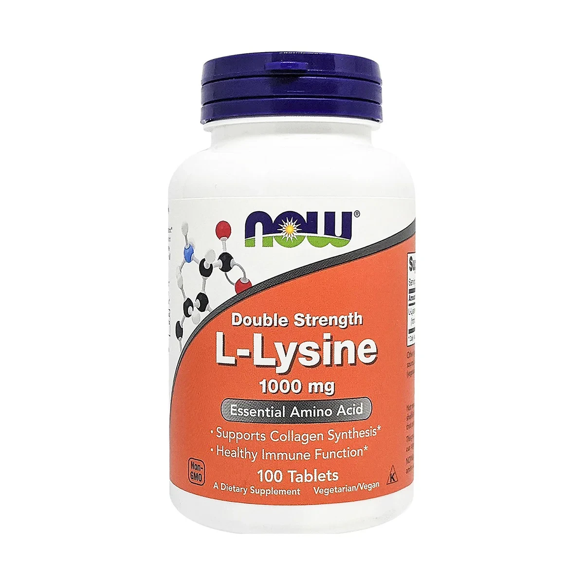 Now L Lysine 1000mg 100 Tablets