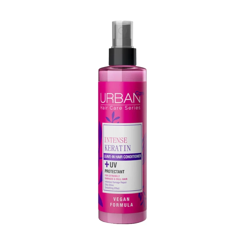 Urban Care Intense & Keratin Leave In Conditioner Spray + UV Protectant 200ml