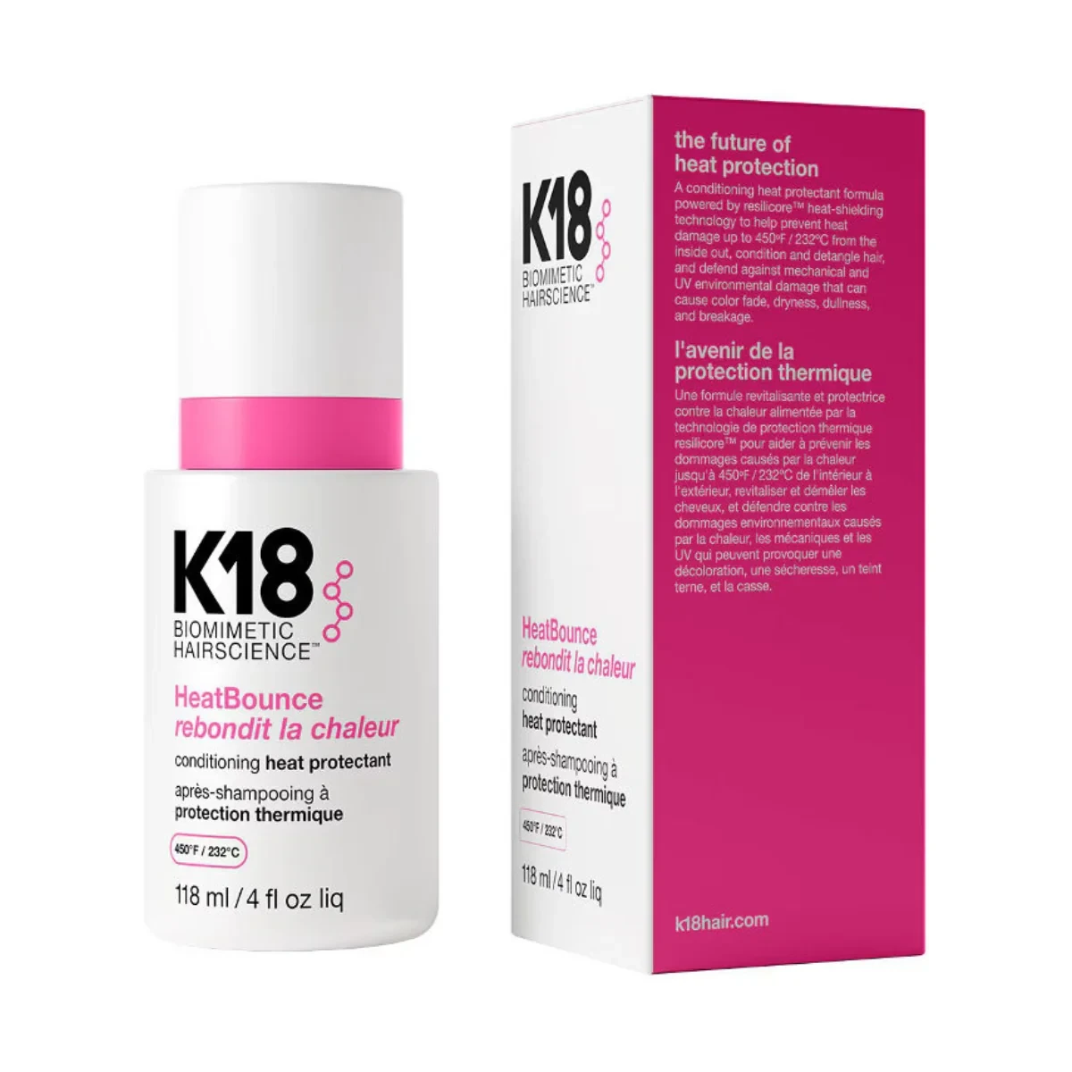 K18 Heat Bounce Conditioning Heat Protectant 118ml