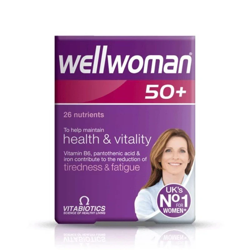 Vitabiotics Wellwoman 50+ 30 Tablets