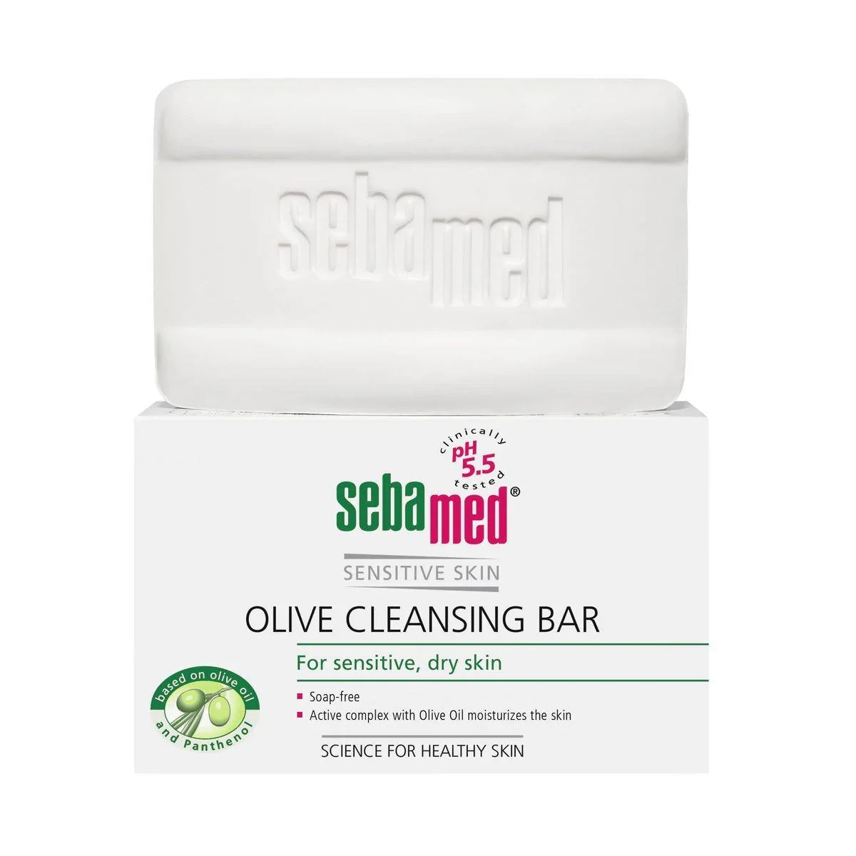 Sebamed Clear Face Cleansing Bar Olive Oil 150g