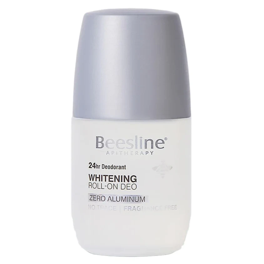 Beesline Deodorant Roll On Whitening Zero Aluminium No Trace 70ml