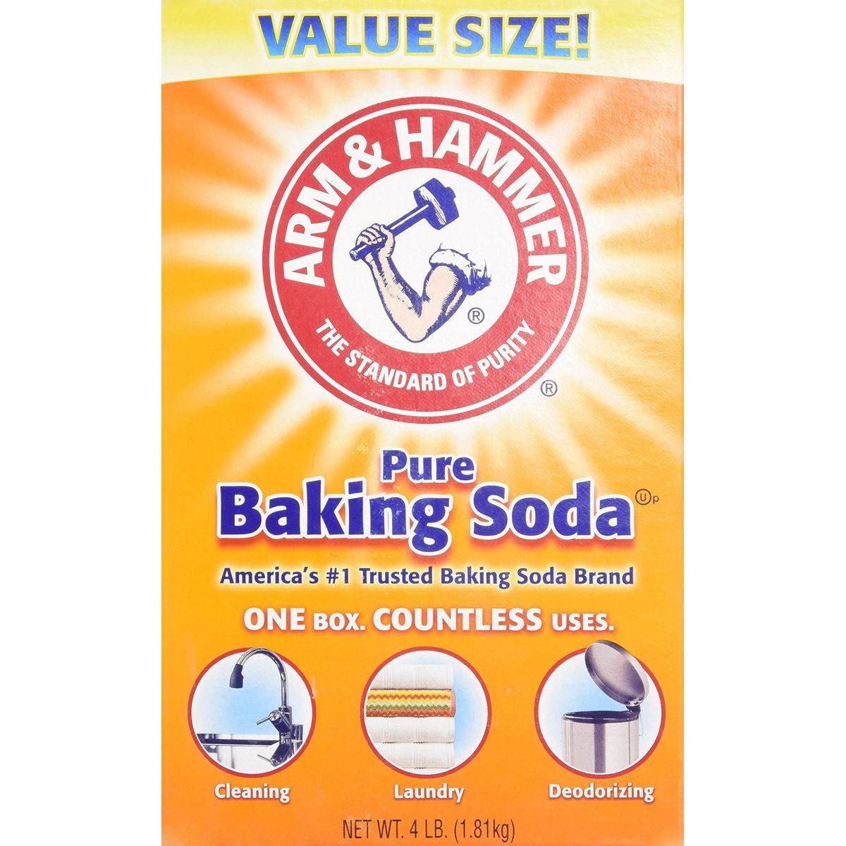 Arm & Hammer Pure Baking Soda 1.81kg