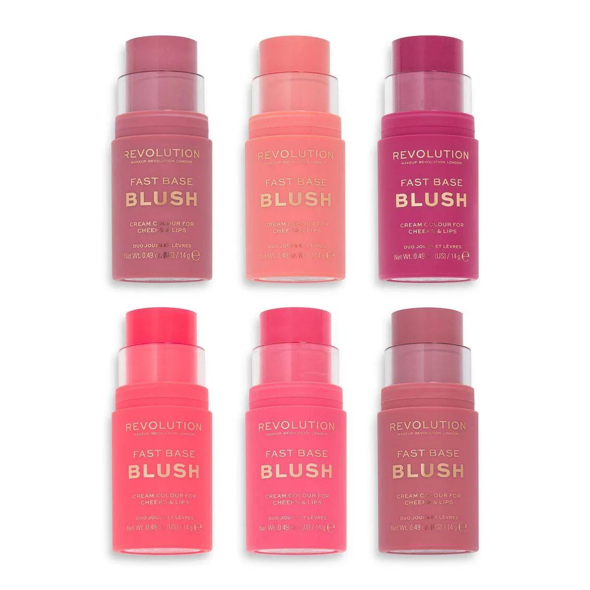 Revolution Makeup Fast Base Blush Stick Spice 14g