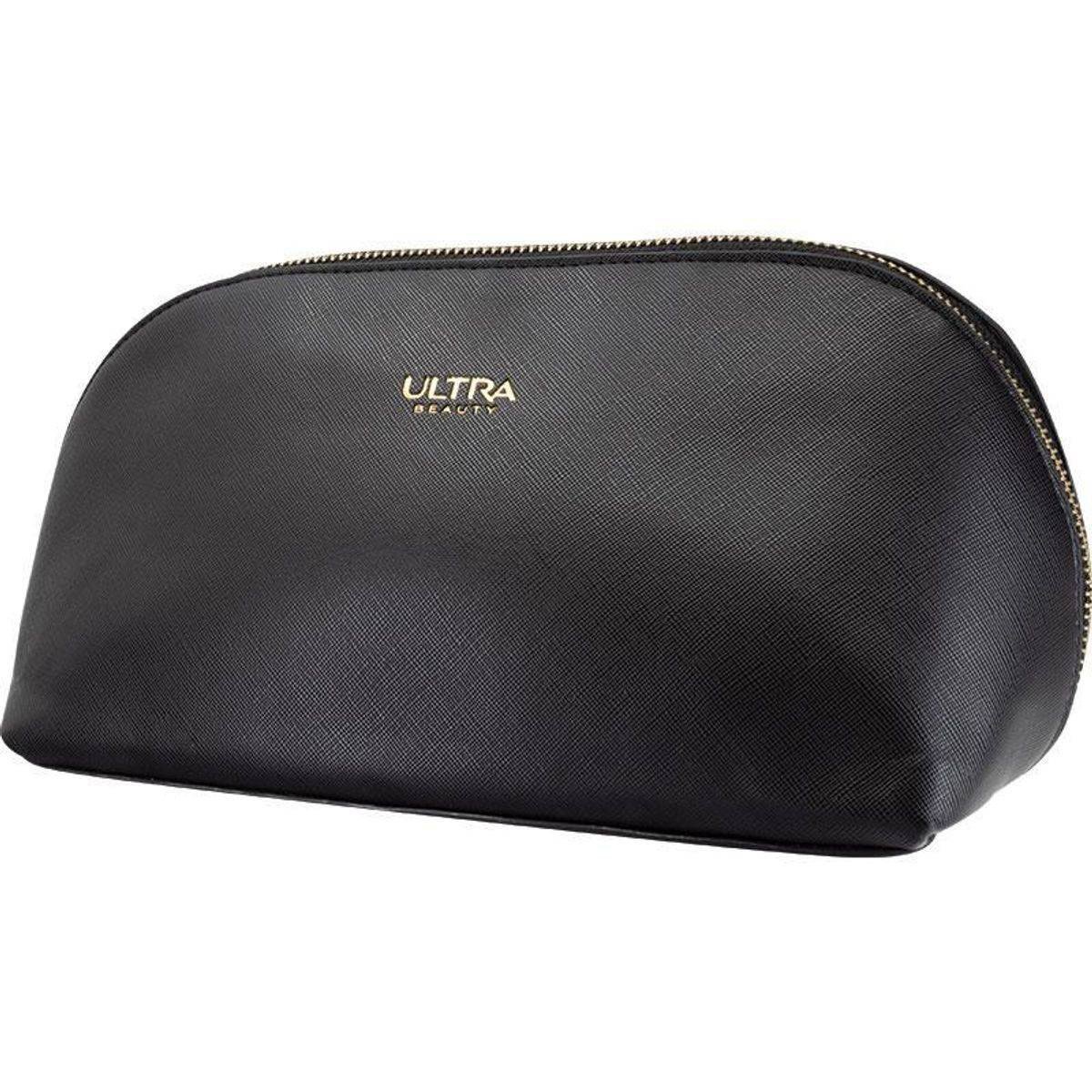 Ultra Beauty Cosmetic Bag Black Large Oval Pouch (Ultra Beauty)