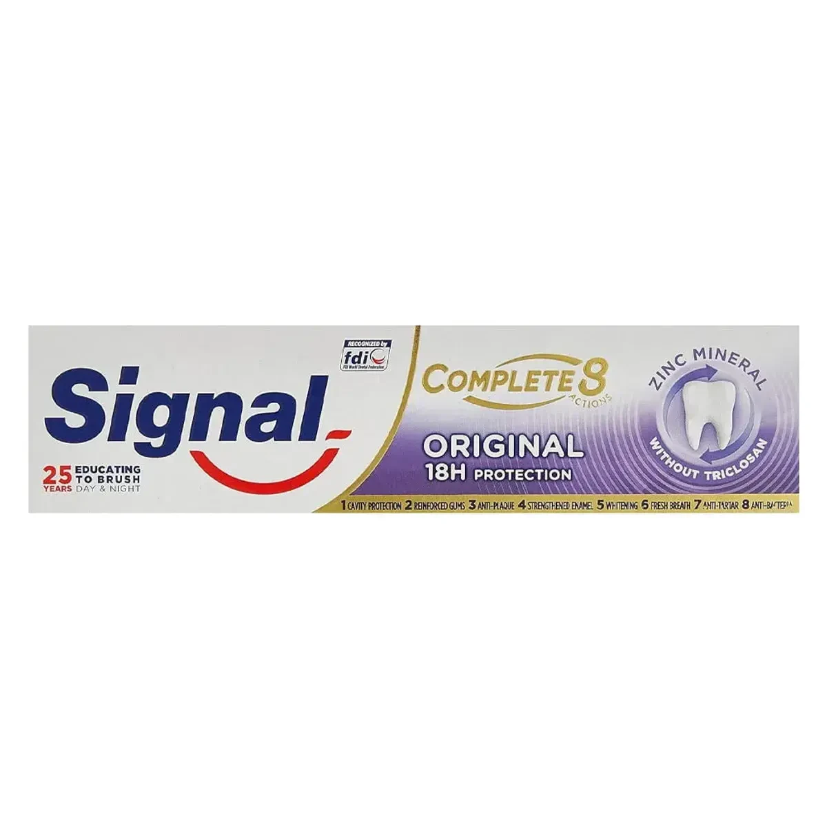 Signal Toothpaste Complete 8 Actions Original 75ml