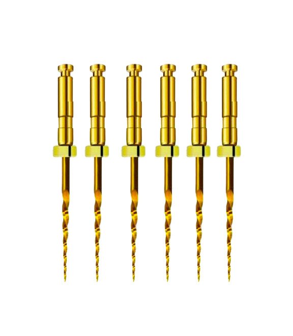 TC-Files Heat Activation Engine Use NiTi 19 mm Gold