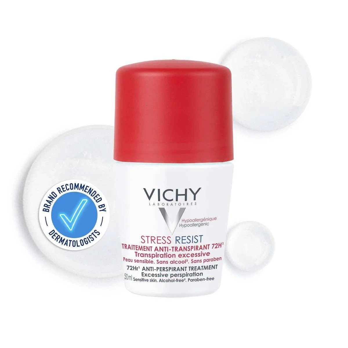 Vichy 72Hr Stress Resist Antiperspirant Roll-On 50ml