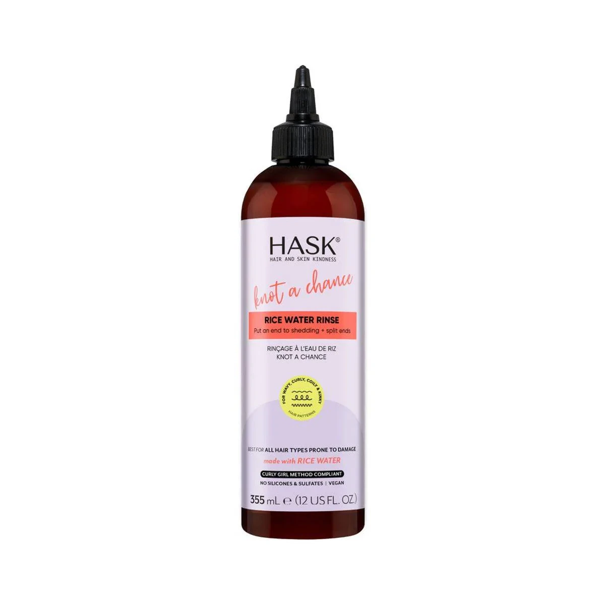 Hask Antisnap Rice Water Rinse 355ml