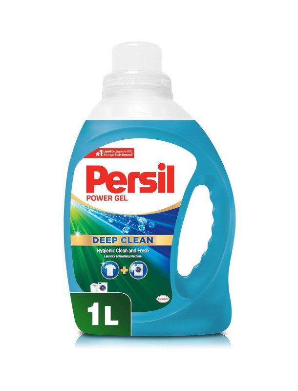 Persil Laundry Detergent Liquid Power Gel Top Loading Oud 1L