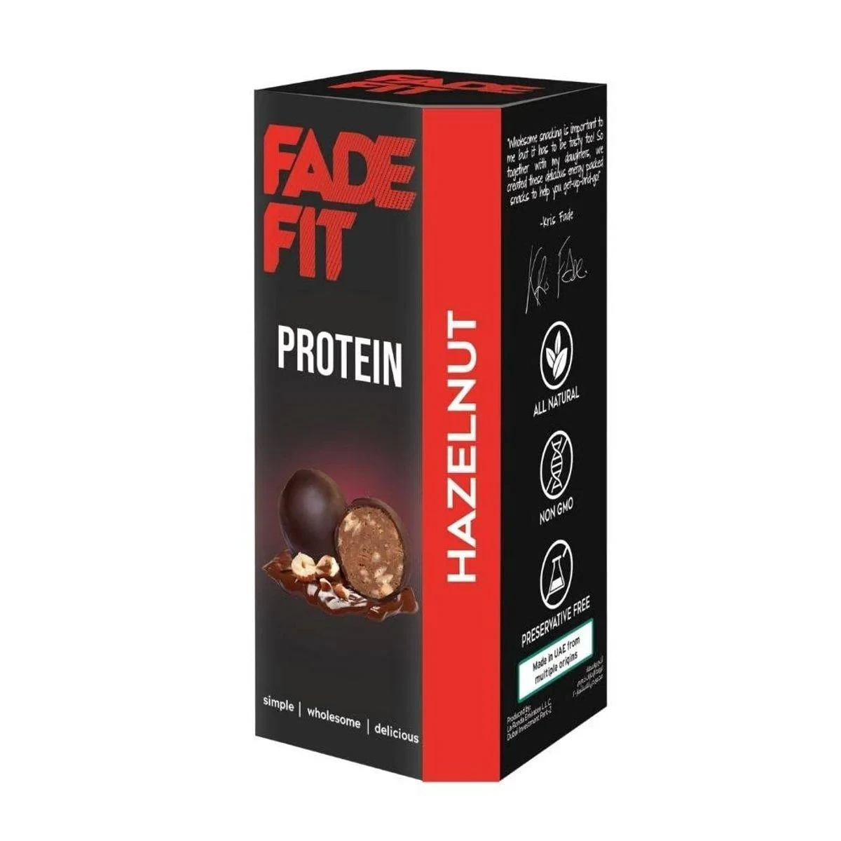 Fade Fit Protein Balls Hazelnut 60g