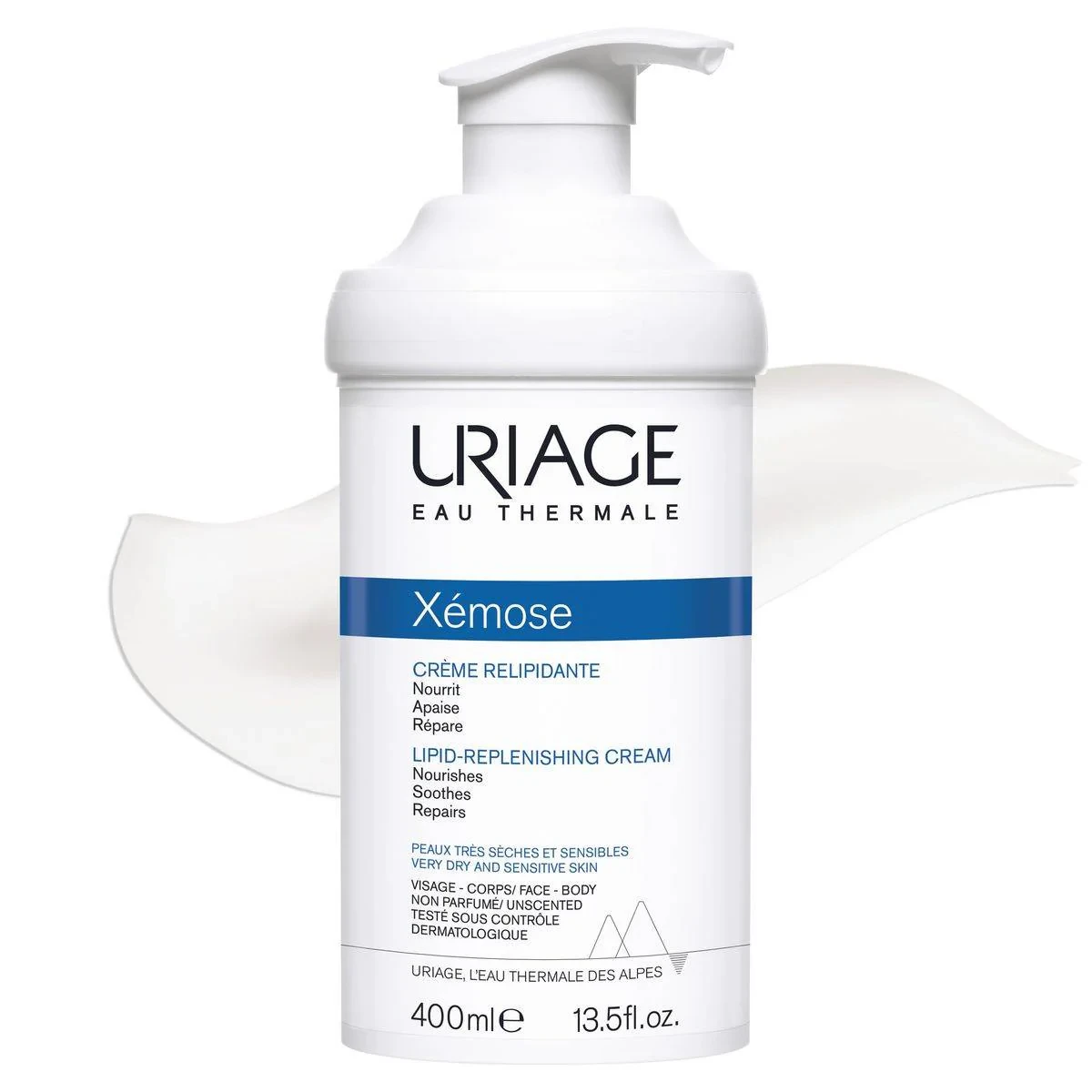 Uriage Xemose Lipid Replenishing Cream 400ml