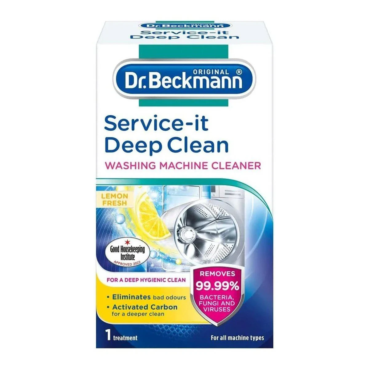Dr. Beckmann Deep Clean Washing Machine Hygiene Cleaner Powder 250g