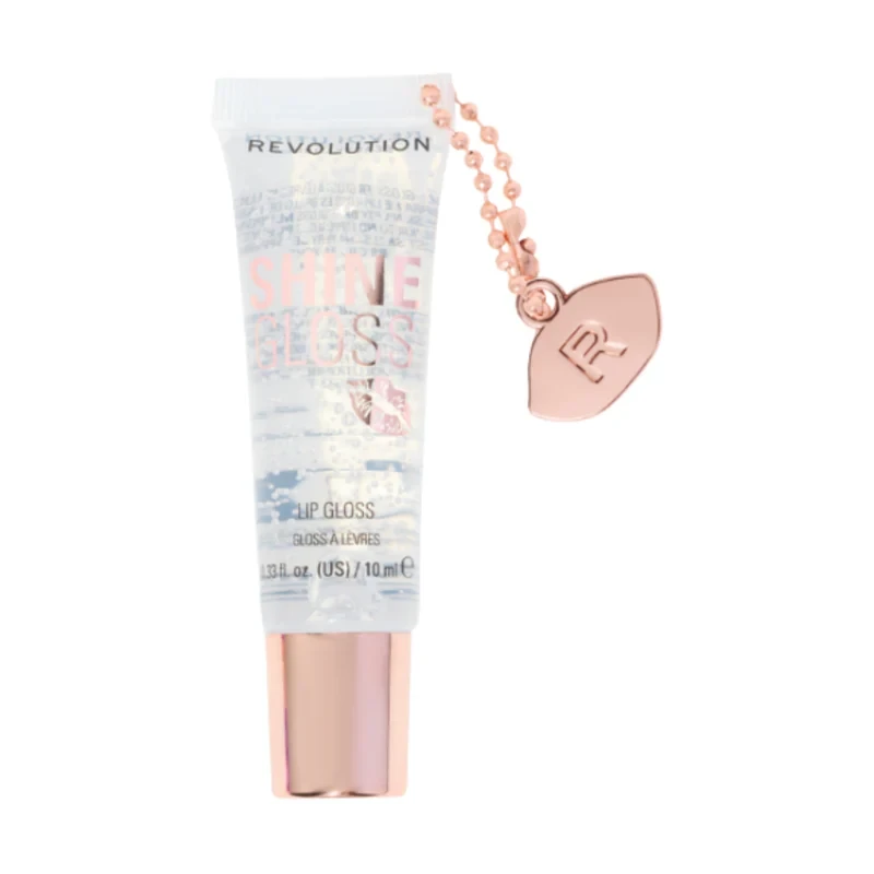 Revolution Makeup Shine Gloss Lip Gloss Clear Sugar 10ml