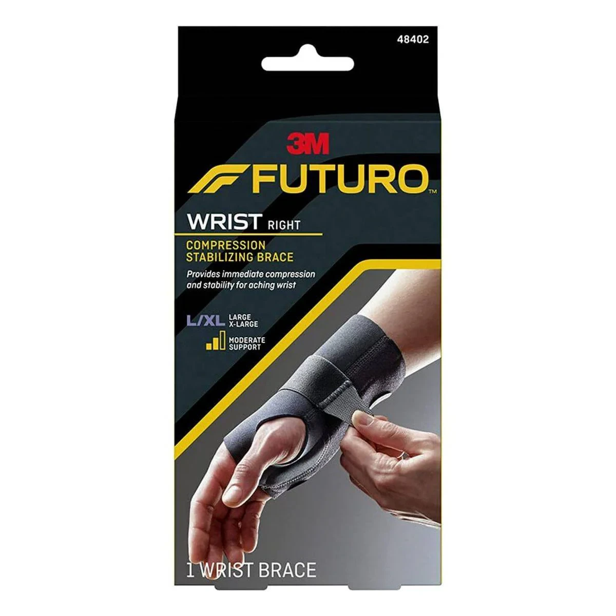 Futuro Energizing Wrist Support Right Hand Large/X Large