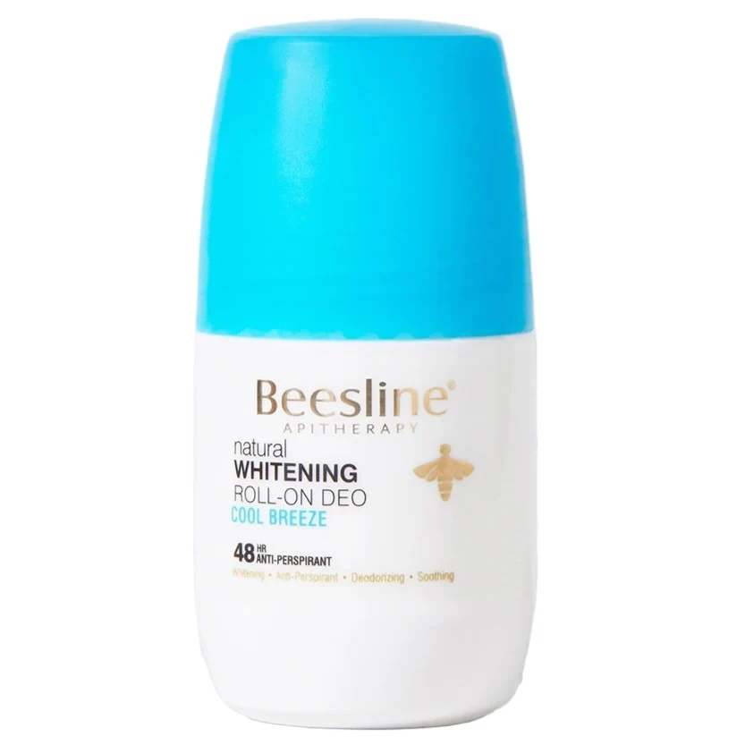 Beesline Deodorant Roll On Whitening Fragranced Cool Breez 50ml