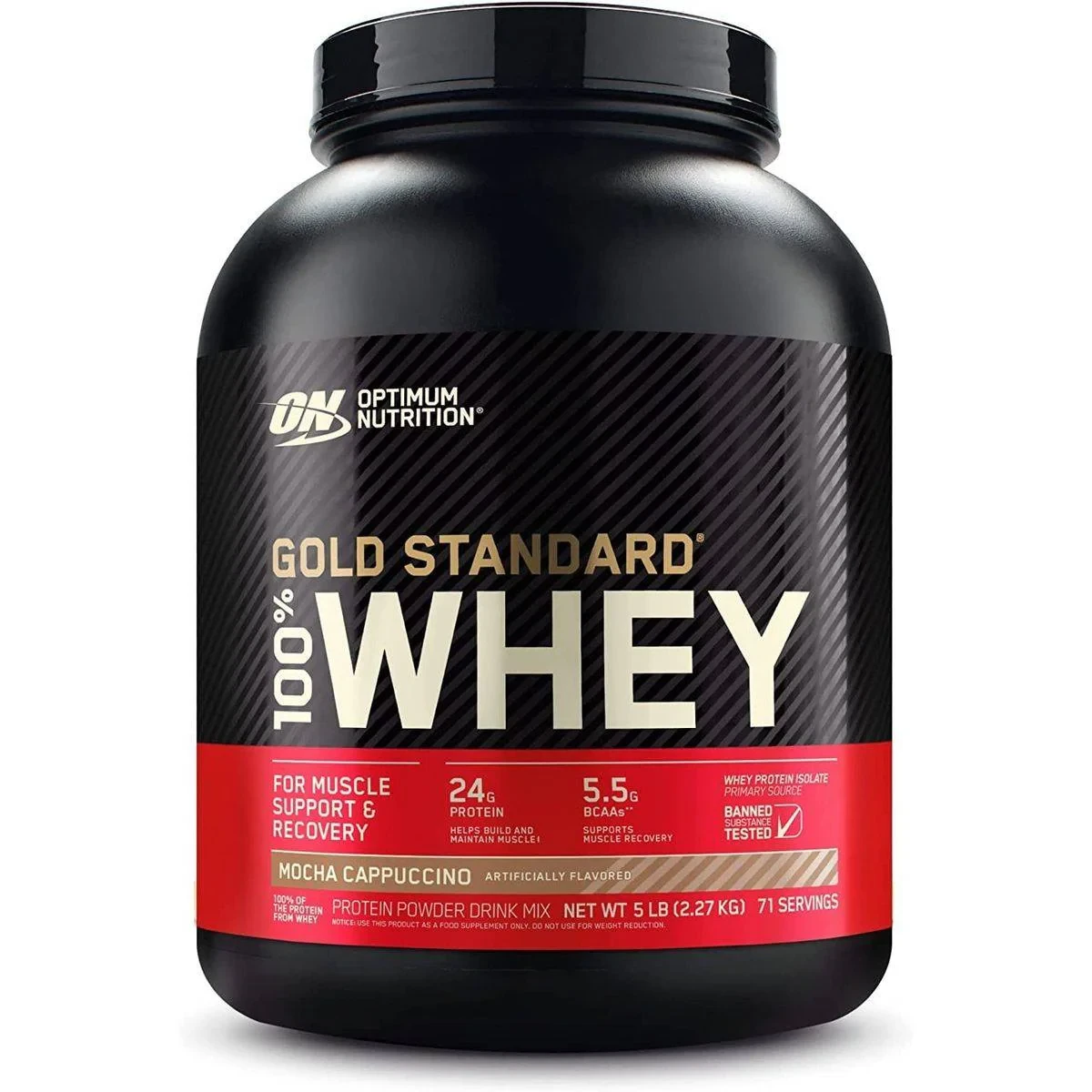 Optimum Nutrition Gold Standard 100% Whey Protein Mocha Cappucino 2.27kg
