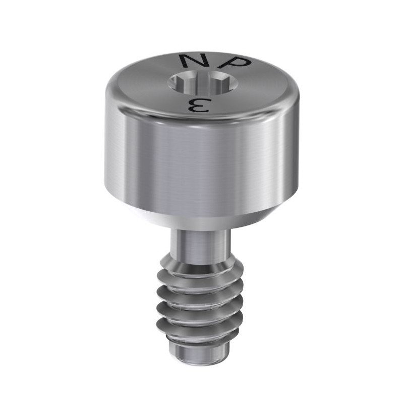 MetAlive Healing Abutment Compatible With 3I Osseotite On Implant NP/3.4 - 3 mm