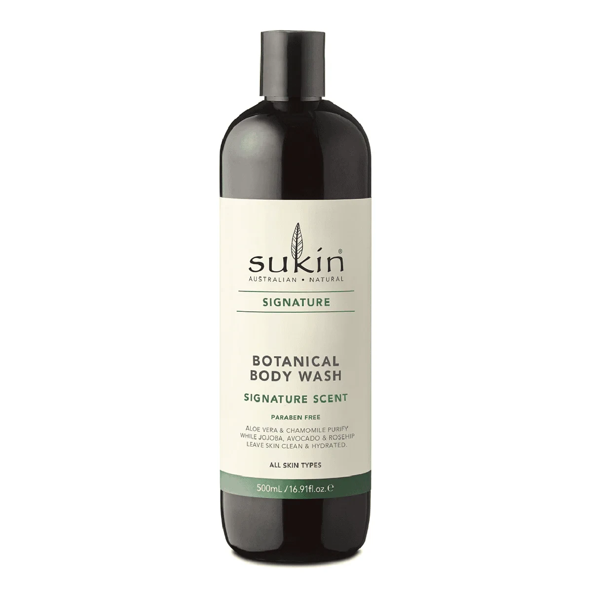 Sukin Body Wash Botanical 500ml