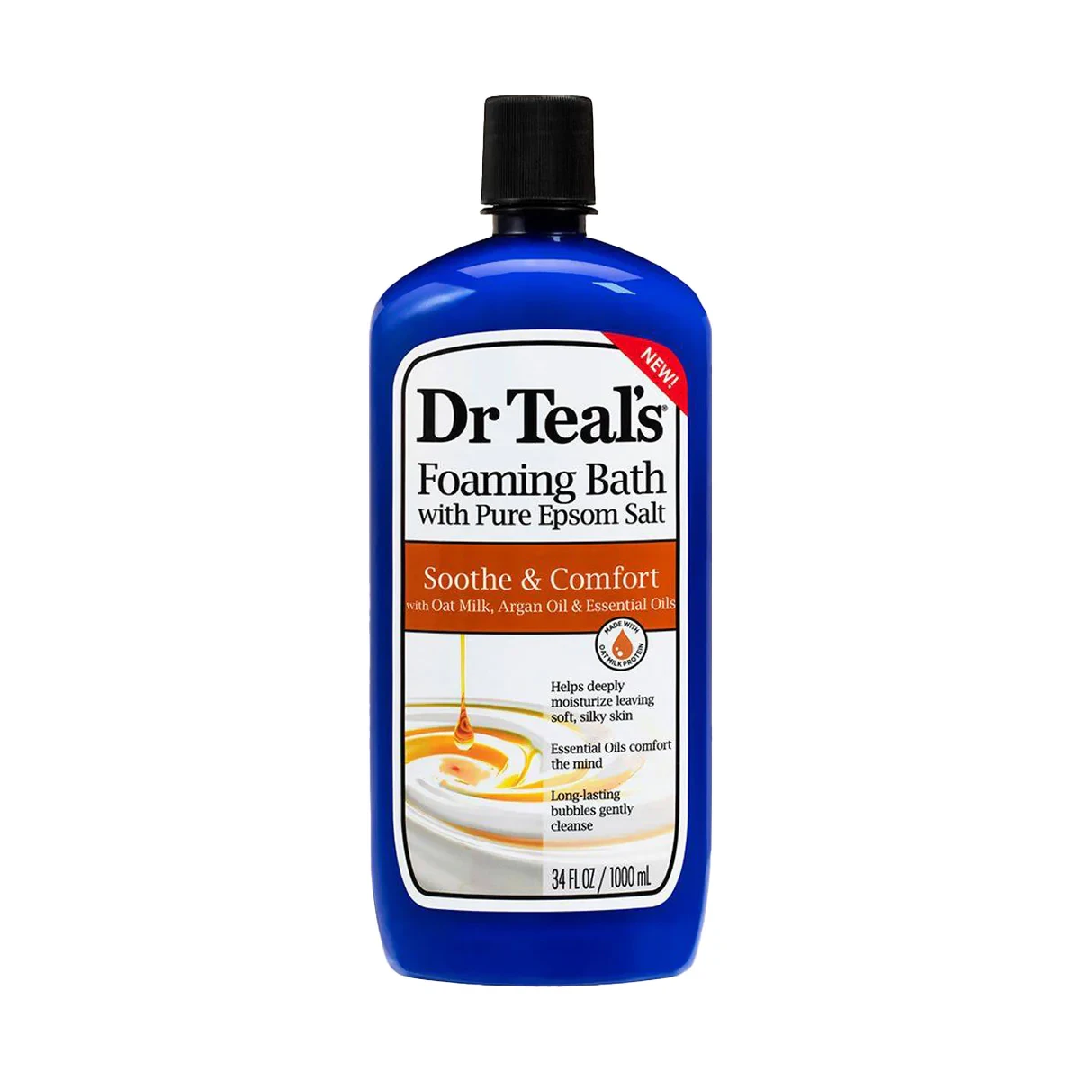 Dr Teals Foaming Bath With Pure Epsom Salt Soothe & Comfort 1000ml