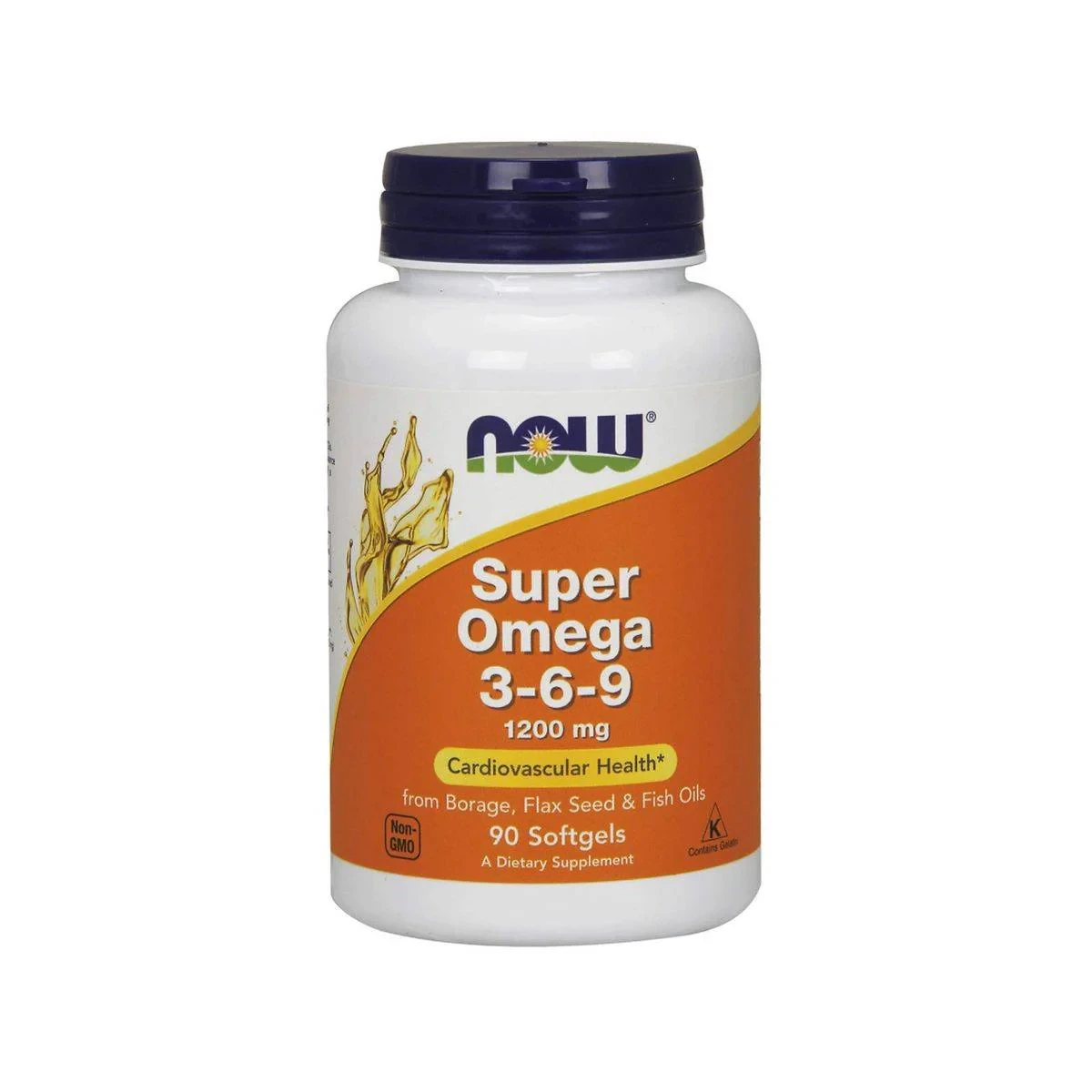 Now Fish Oil Super Omega 369 1200mg 90 Softgels