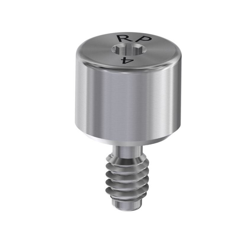 MetAlive Healing Abutment Compatible With 3I Osseotite On Implant RP/4.1 - 4 mm