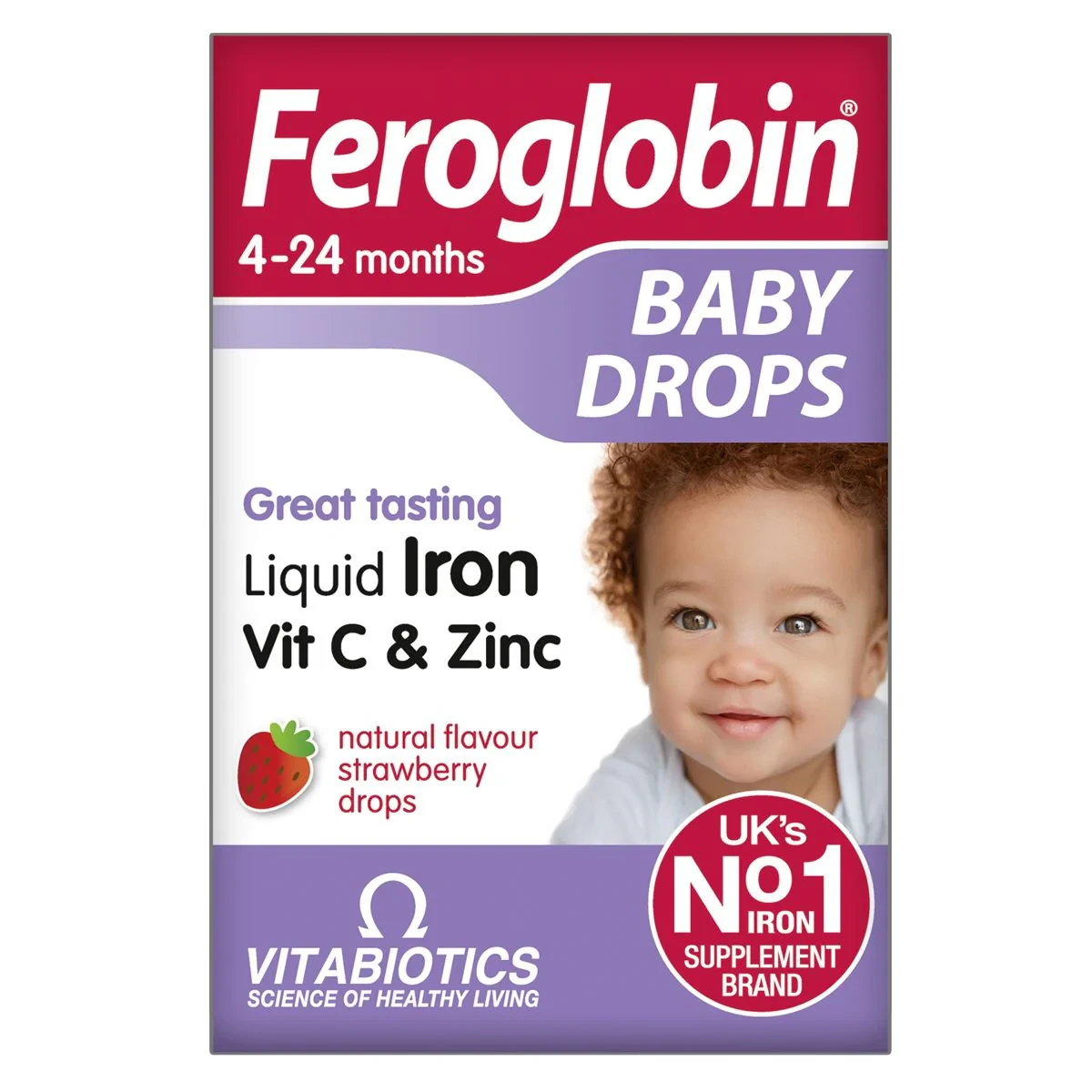 Vitabiotics Feroglobin Baby Drops 30ml