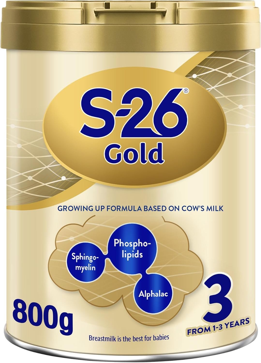 S26 Gold Growing Up Formula Stage 3 (1-3 Years) 900g