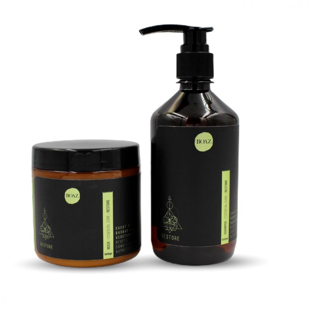 رستور مجموعة شامبو وماسك من BOAZ