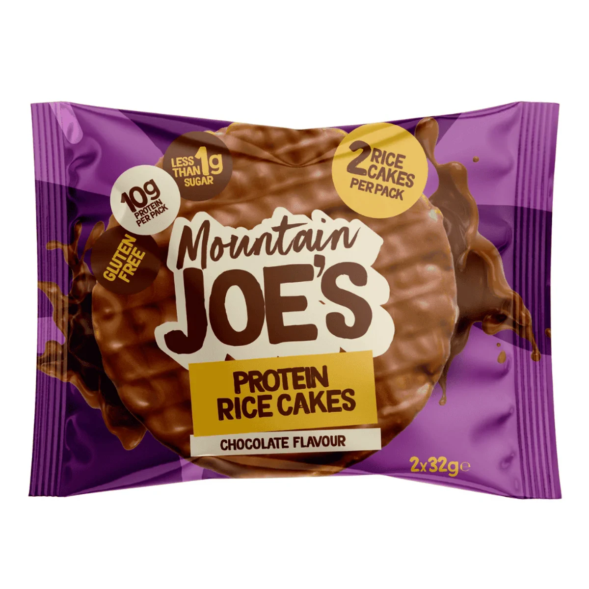 Mountain Joes Rice Cake Chocolate 64g
