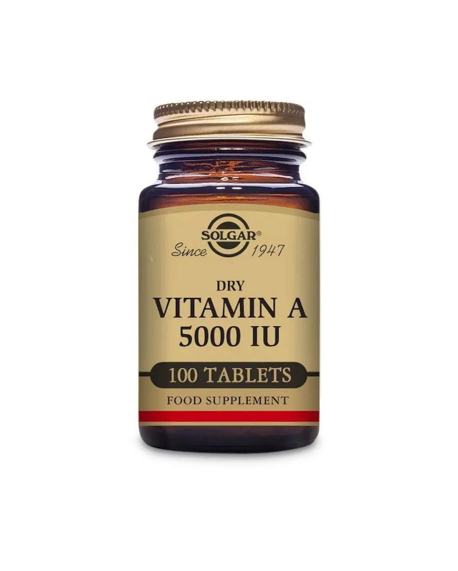 Solgar Dry Vitamin  5000IU 100 Tablets
