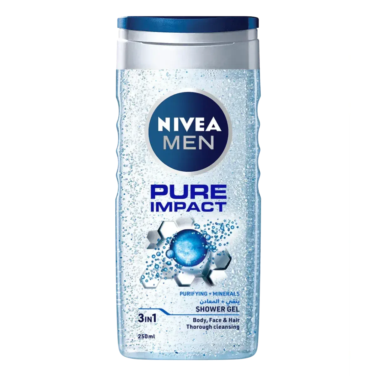 Nivea Men Shower Gel Pure Impact 250ml