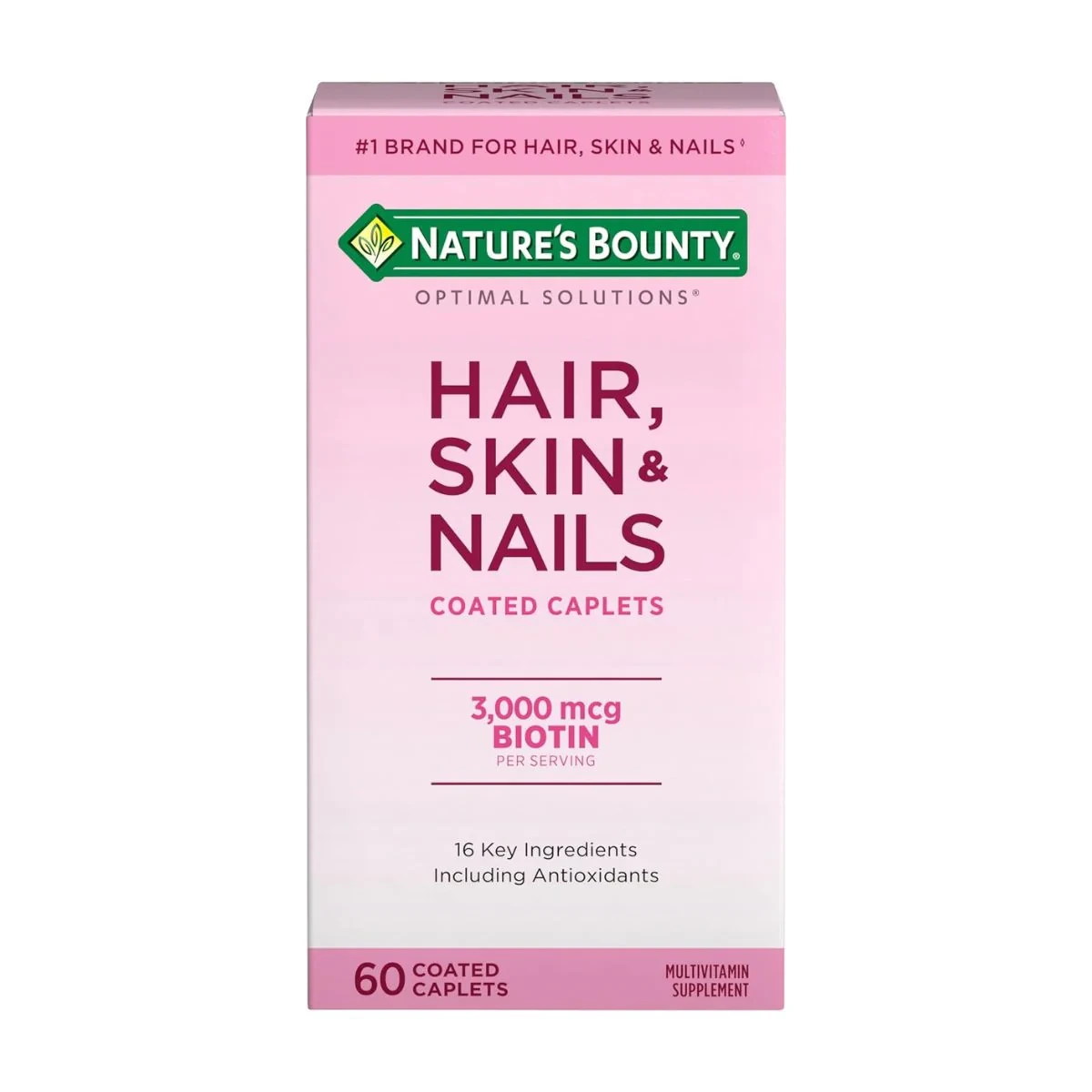 Natures Bounty Skin Hair & Nails 60 Tablets
