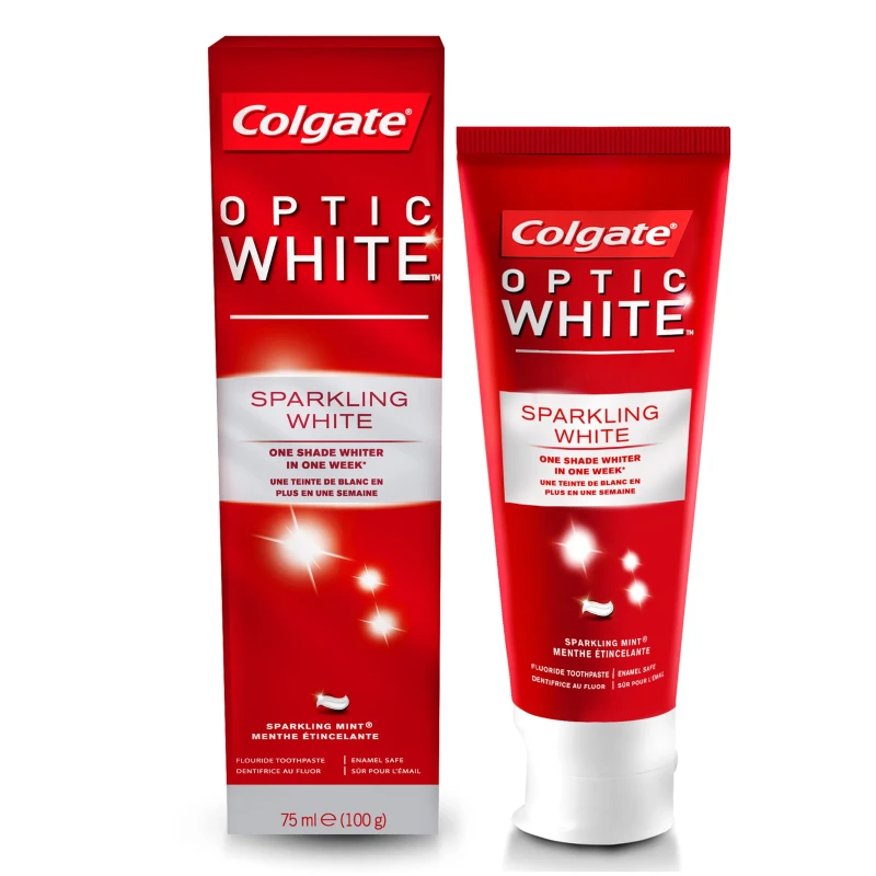 Colgate Toothpaste Optic White Sparkling Mint 75ml