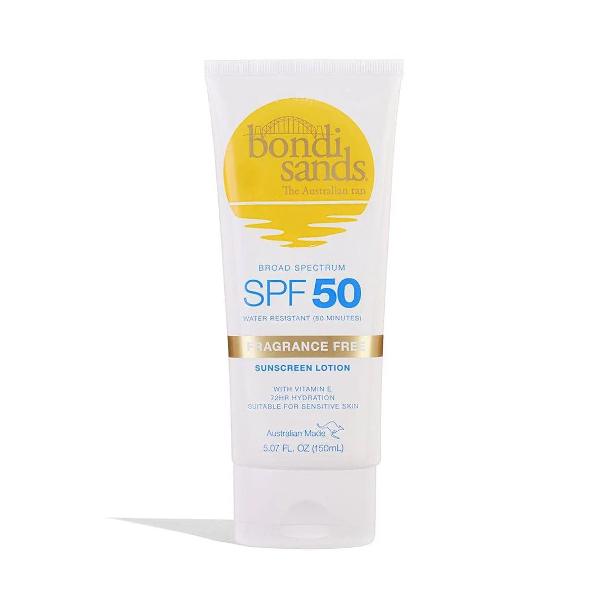 Bondi Sands Sunscreen Lotion SPF50+ Fragrance Free 150ml