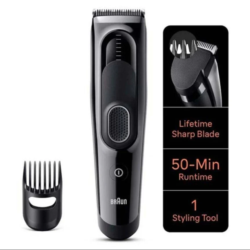 Braun Hair Clipper Series 5 Effortless Hair Style at Home HC5310