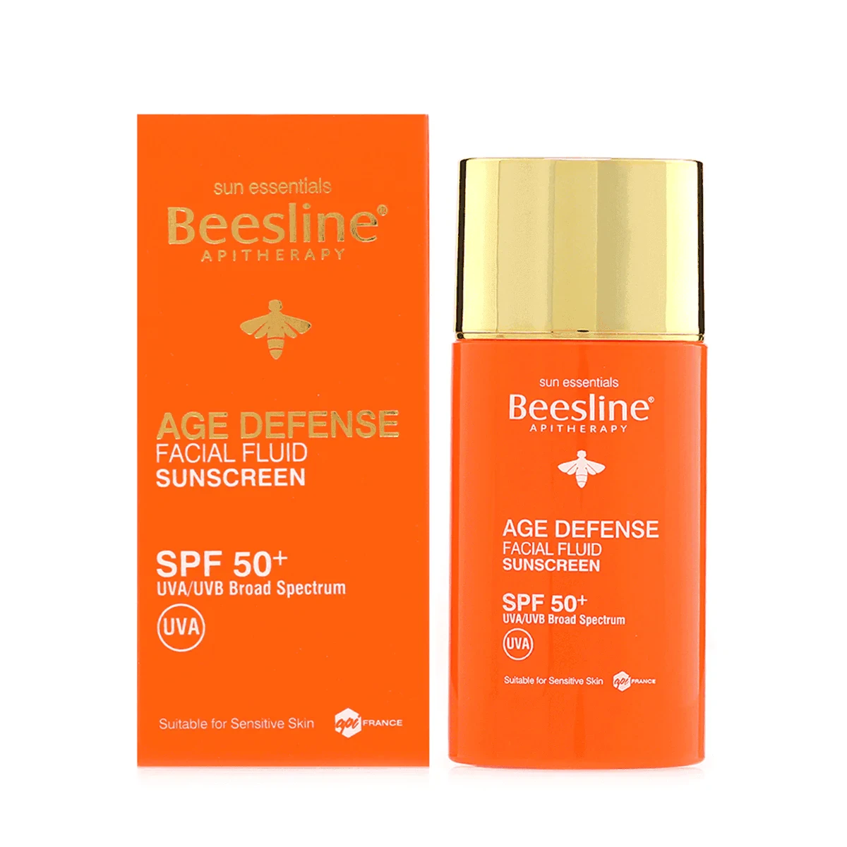 Beesline Age Defense Facial Fluid Sunscreen SPF50 40ml