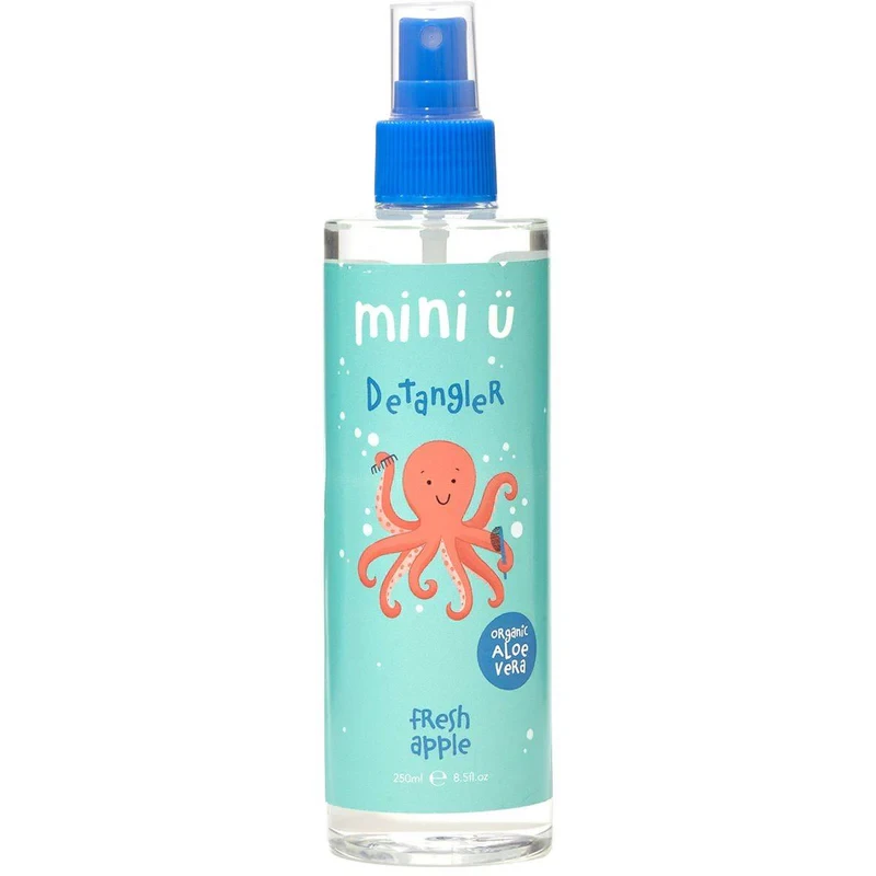 Mini U Organic Aloe Vera Detangler Fresh Apple 250ml