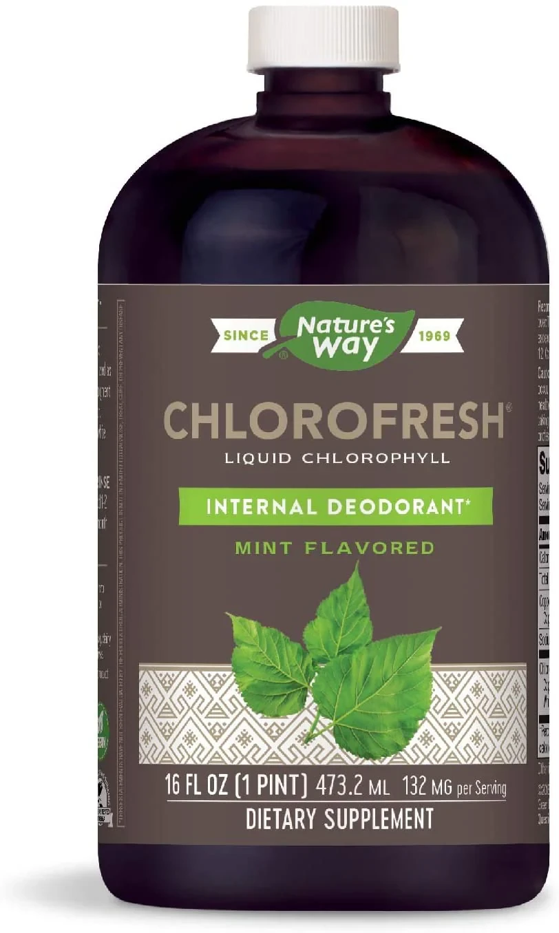 Natures Way Chlorofresh Chlorophyll Liquid Mint 473.2ml