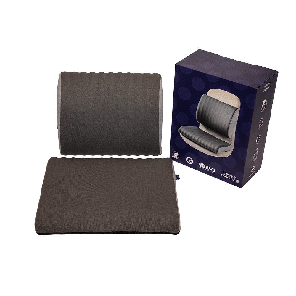 وسادة دعم الظهر والمقعد الطبية (Memory Foam)