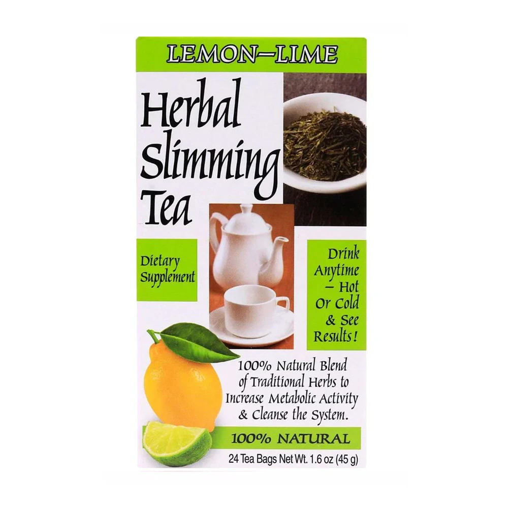 21st Century Herbal Slimming Tea Lemon & Lime 24 Bags