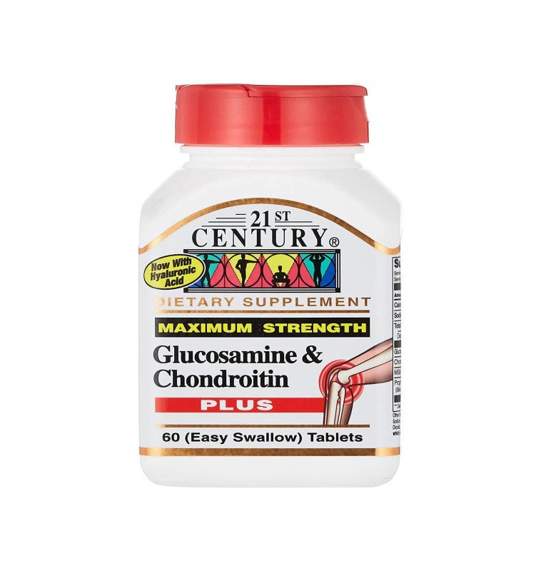 21st Century Glucosamine & Chondroitin Plus 60 Tablets