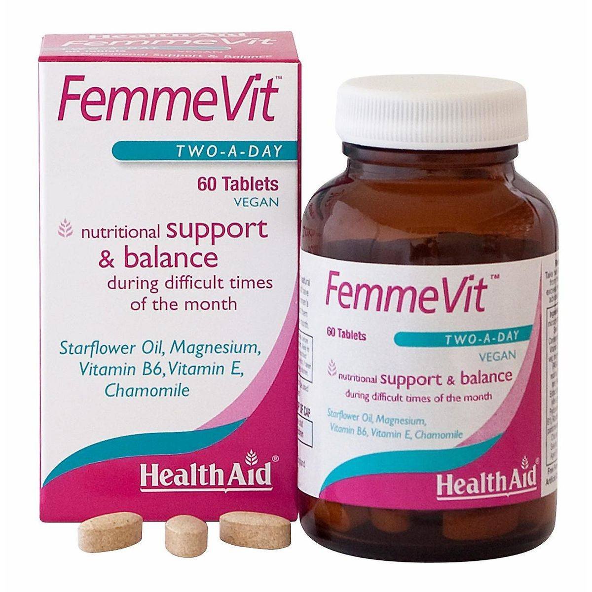 HealthAid FemmeVit 60 Tablets